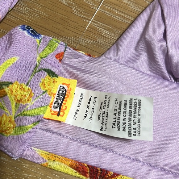 Agua Bendita Noor Crop size S NWOT - Picture 6 of 9